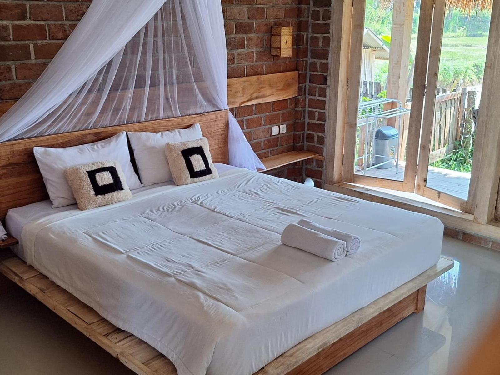 Bunga Maliq Bungalow Lombok Tetebatu Zimmer foto